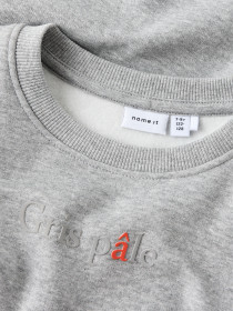 NAME IT Sweatshirt Kalas Grey Melange